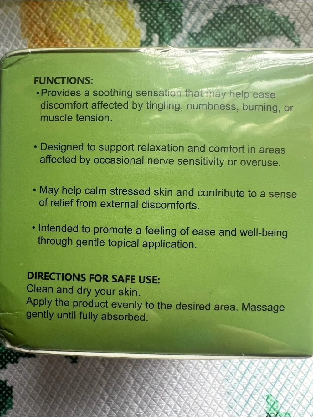 Total Relief Formula Healing Body Cream - Factory Sealed